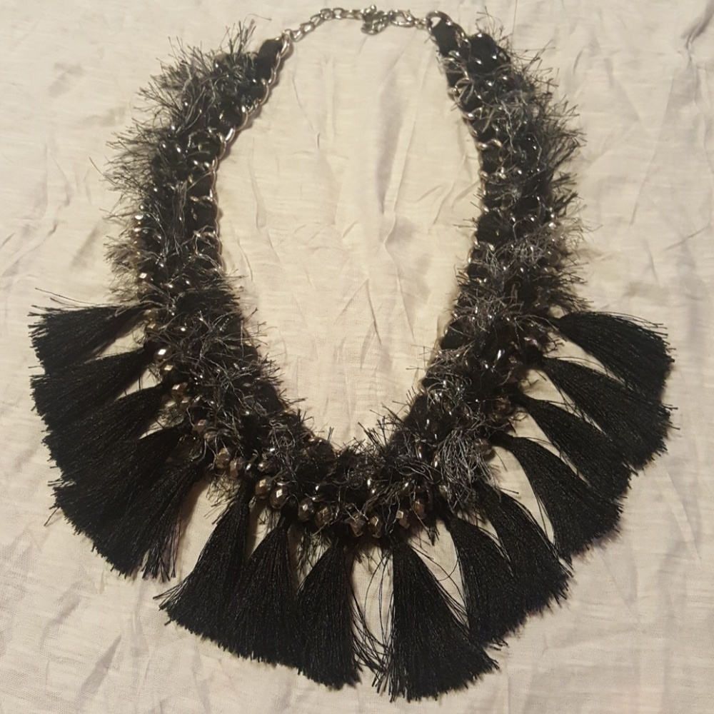 Fun necklace with tassels. New without tags.